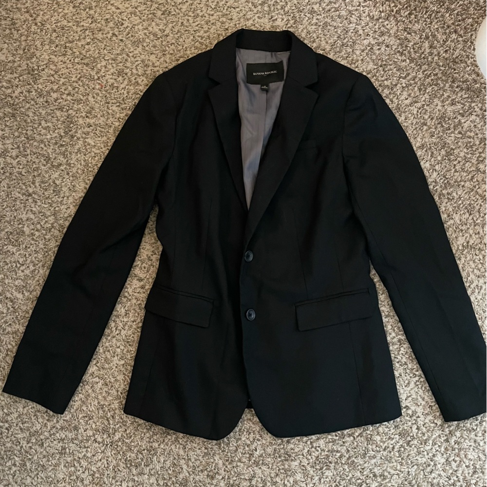 Banana Republic Classic Black Blazer